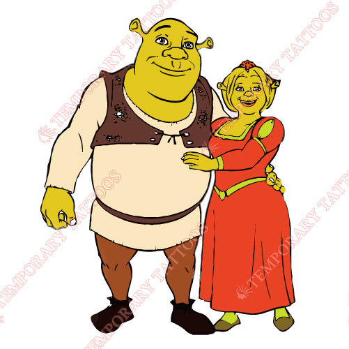 Shrek Customize Temporary Tattoos Stickers NO.3423
